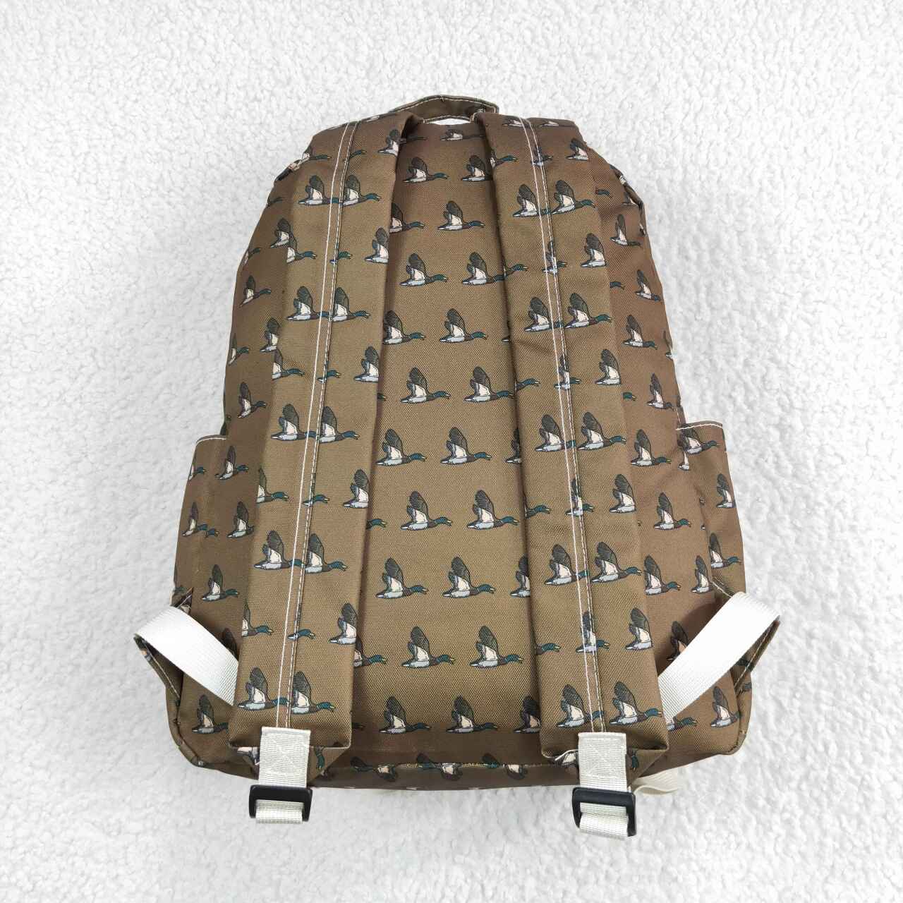 BA0201 Boys Duck brown backpack