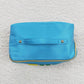 BA0093 letter teal makeup bag