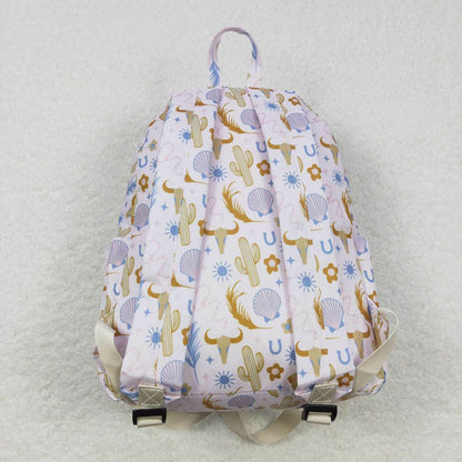 BA0156 Alpine Bull Head Boots Cactus Shell Backpack