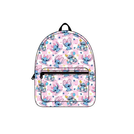 BA0182Baby Kids Girls Pink Mouse Backpack Back Bags Preorder