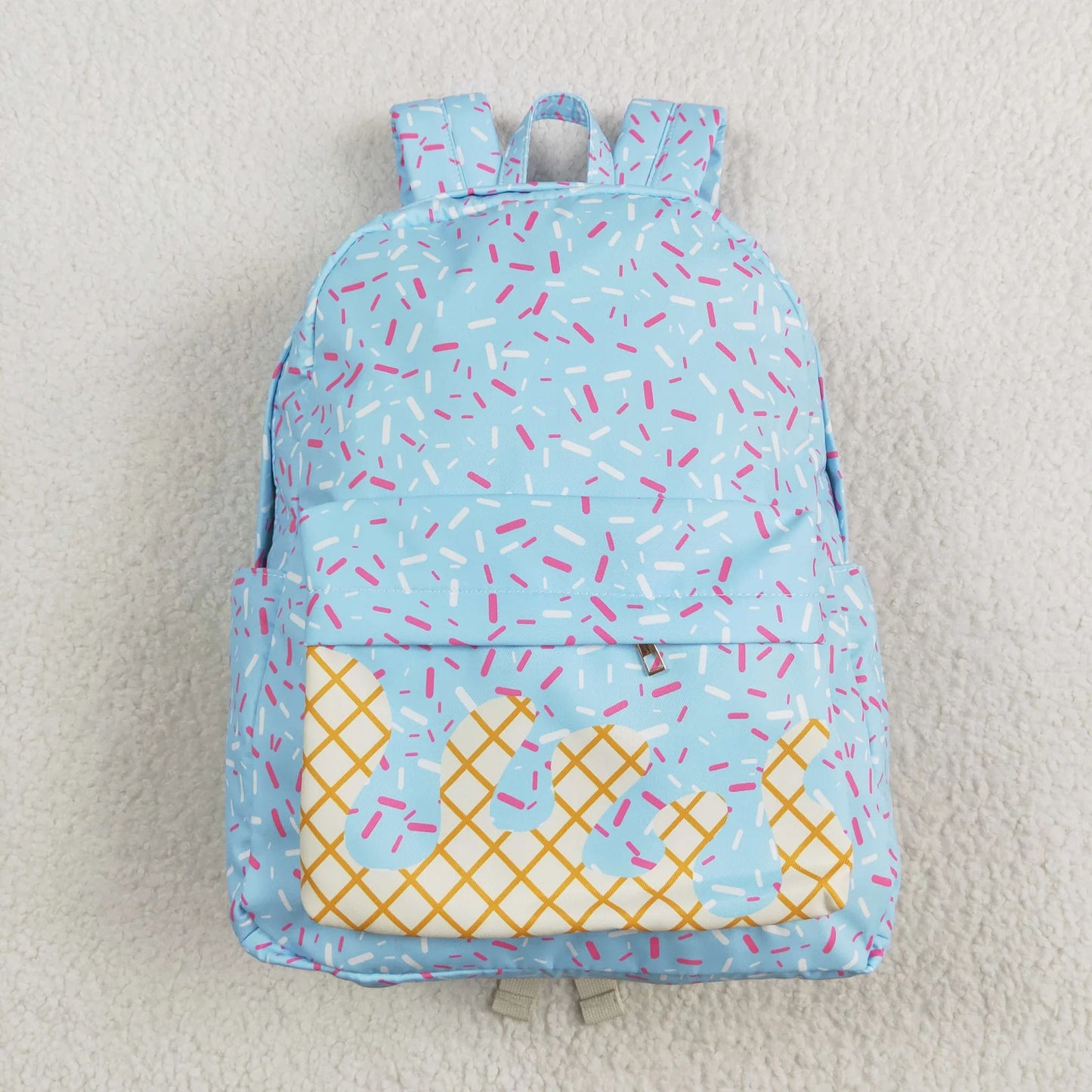 Sibling Baby Boys Girls Drip Sprinkles School Back Bags C11.25