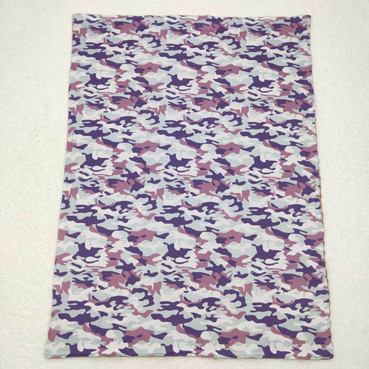 BL0076 Camo Brown Baby Blanket