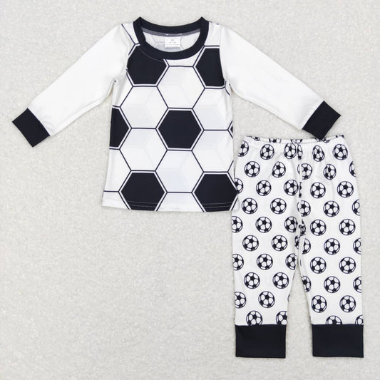 BLP0427 Football black and white long sleeve pants suit