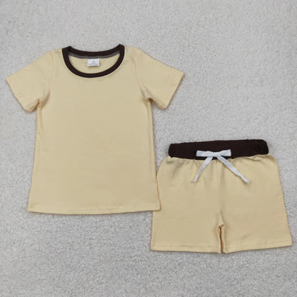 Sibling Baby Boys Shirt Top Shorts Summer Clothes Sets 5.14
