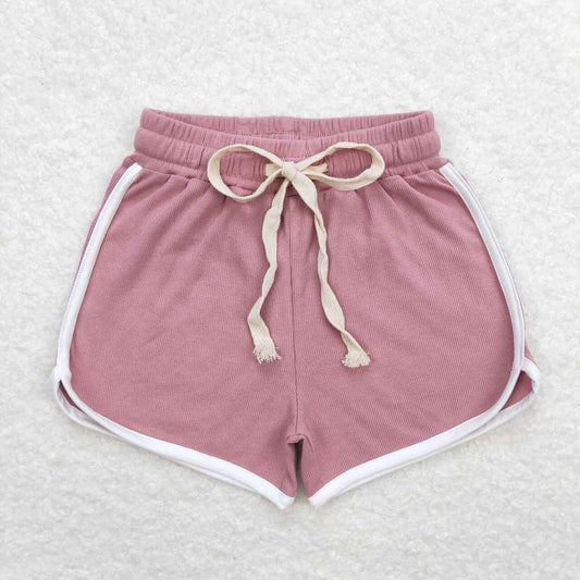 SS0293 Dark pink shorts pure cotton