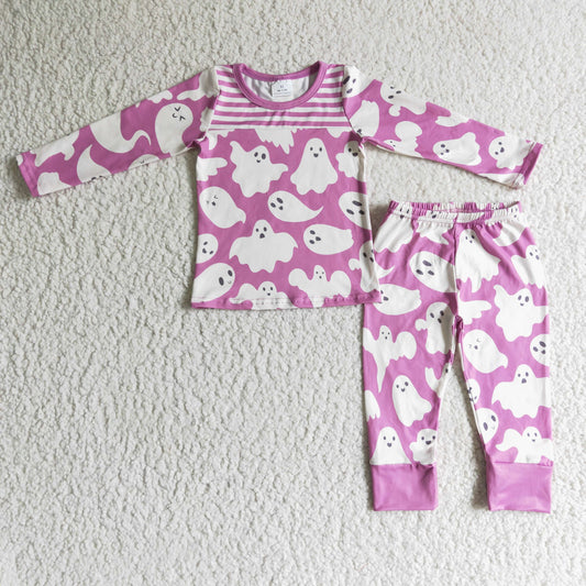 GLP0229 Halloween Girl Boo Spooky Ghost Pajamas