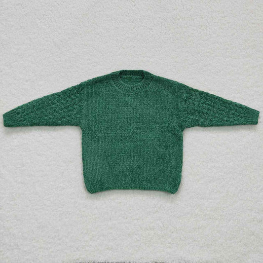 GT0217 Dark green sweater