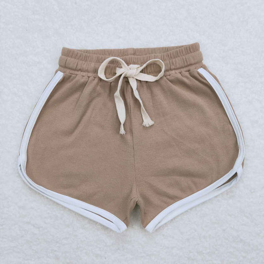 SS0294 Brown shorts pure cotton