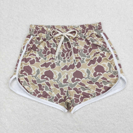 SS0177 Western Boutique Camo shorts for adult