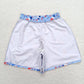 S0335 Adult male 4th of July firework Popsicle blue swimming trunks