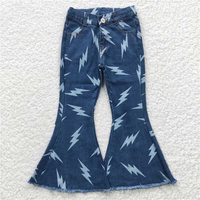 P0128 Denim Pants Lightning Blue