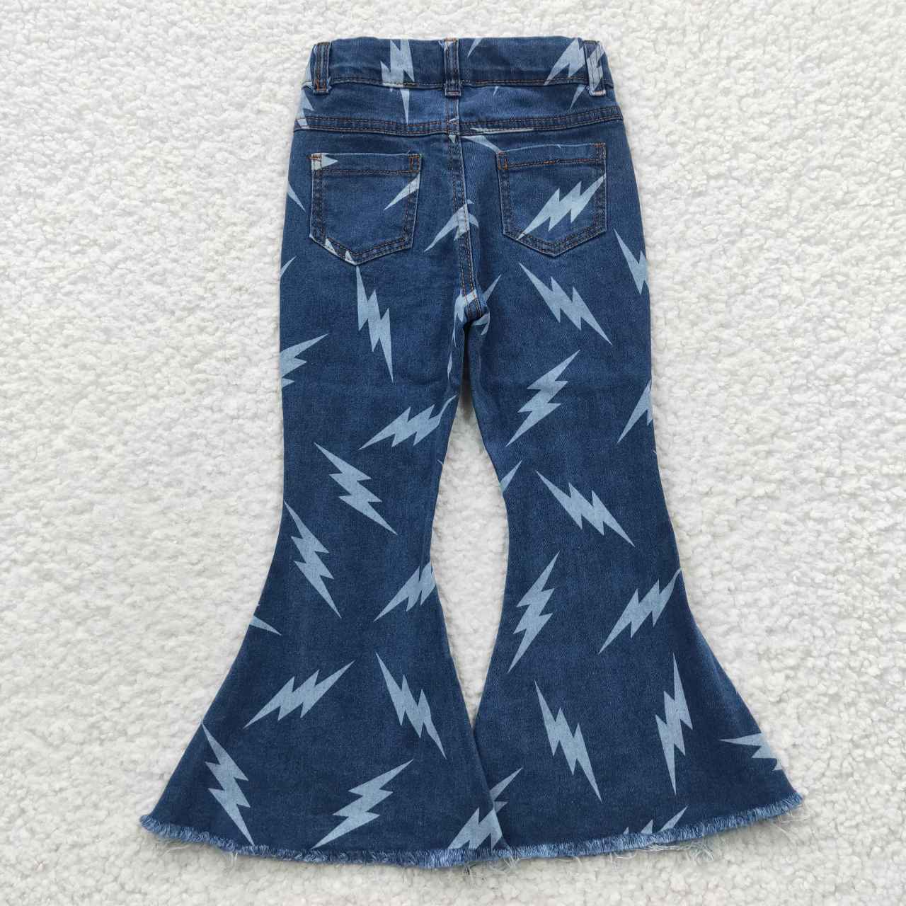 P0128 Denim Pants Lightning Blue