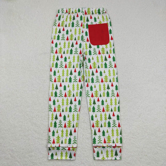 P0279 Adult Christmas tree white trousers