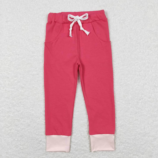 P0352 pocket pink trousers