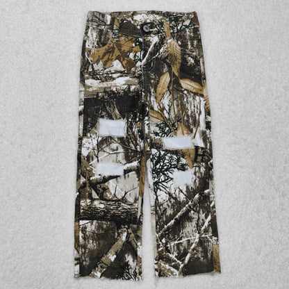 Sibling Baby Boys Girls Camouflage Hunting Season Denim Jeans Pants C11.19