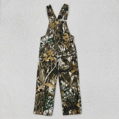 Sibling Baby Boys Kids Fall Hunting Camo Denim Strap jumpsuits Overall C11.6