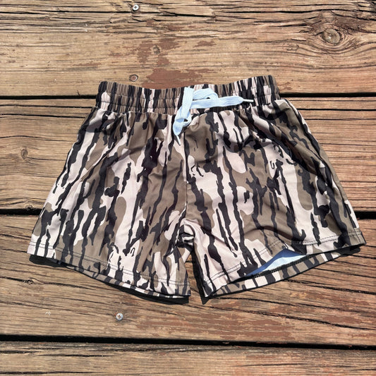 S0194 Baby Boys Camo Print Summer Trunks Swimsuits Swimwears