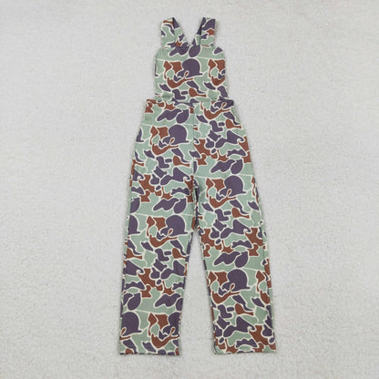 Sibling Baby Boys Girls Southern Camo Straps Pant Jumpsuits C10.25