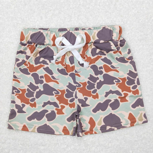 SS0138 Camo Pocket Shorts