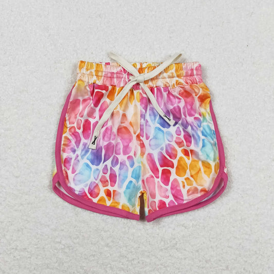 Sibling 4 Colors Baby Girls Summer Camo Plaid Shorts Bottoms 6.10