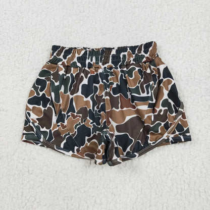 Mama and Me Colorful Leopard Sprinkles Yoga Active Shorts Bottoms C11.14