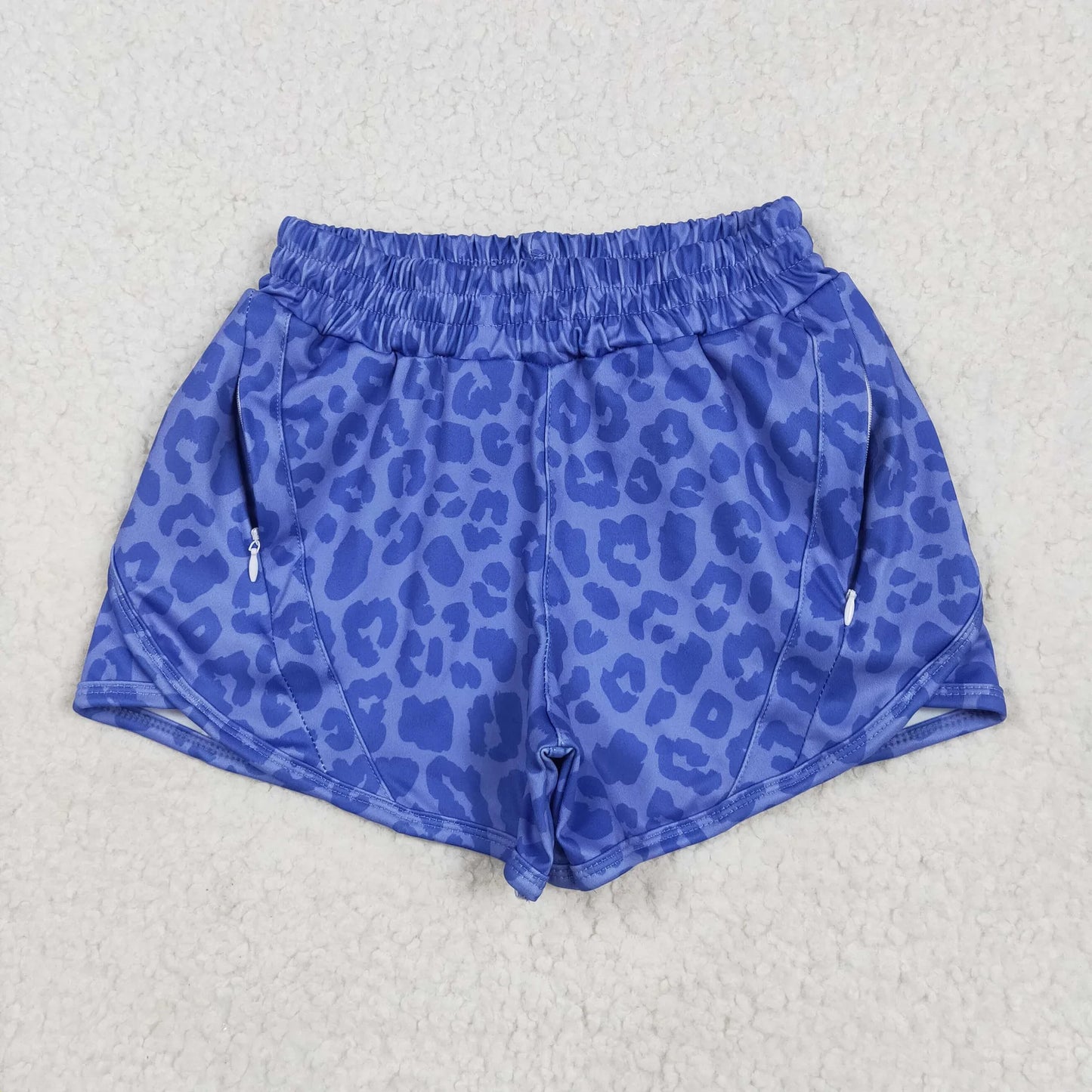 Mama and Me Colorful Leopard Sprinkles Yoga Active Shorts Bottoms C11.14