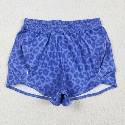 Mama and Me Colorful Leopard Sprinkles Yoga Active Shorts Bottoms C11.14