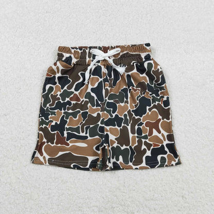 Sibling Baby Boys Southern Camo Pockets Shorts Bottom C11.25