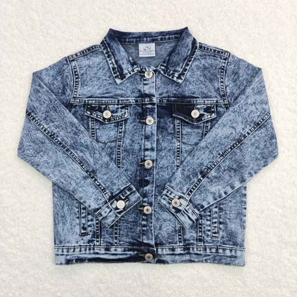 6 A5-14 Blue and White denim top Denim jacket