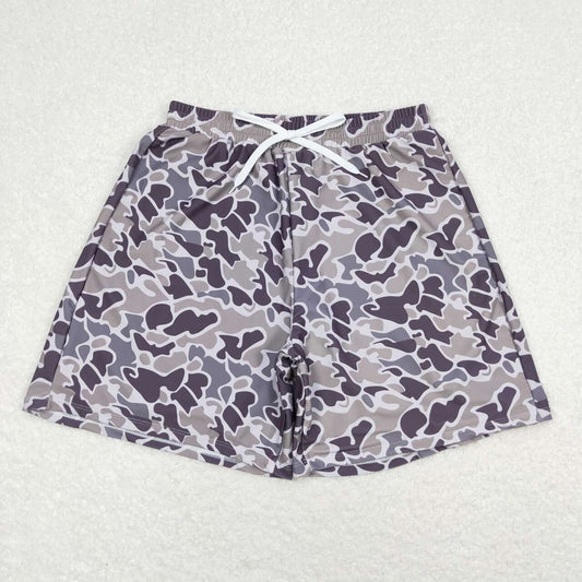 S0323 Camouflage swimming trunks for adult men