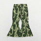 P0372 camouflage Army Green Denim trousers