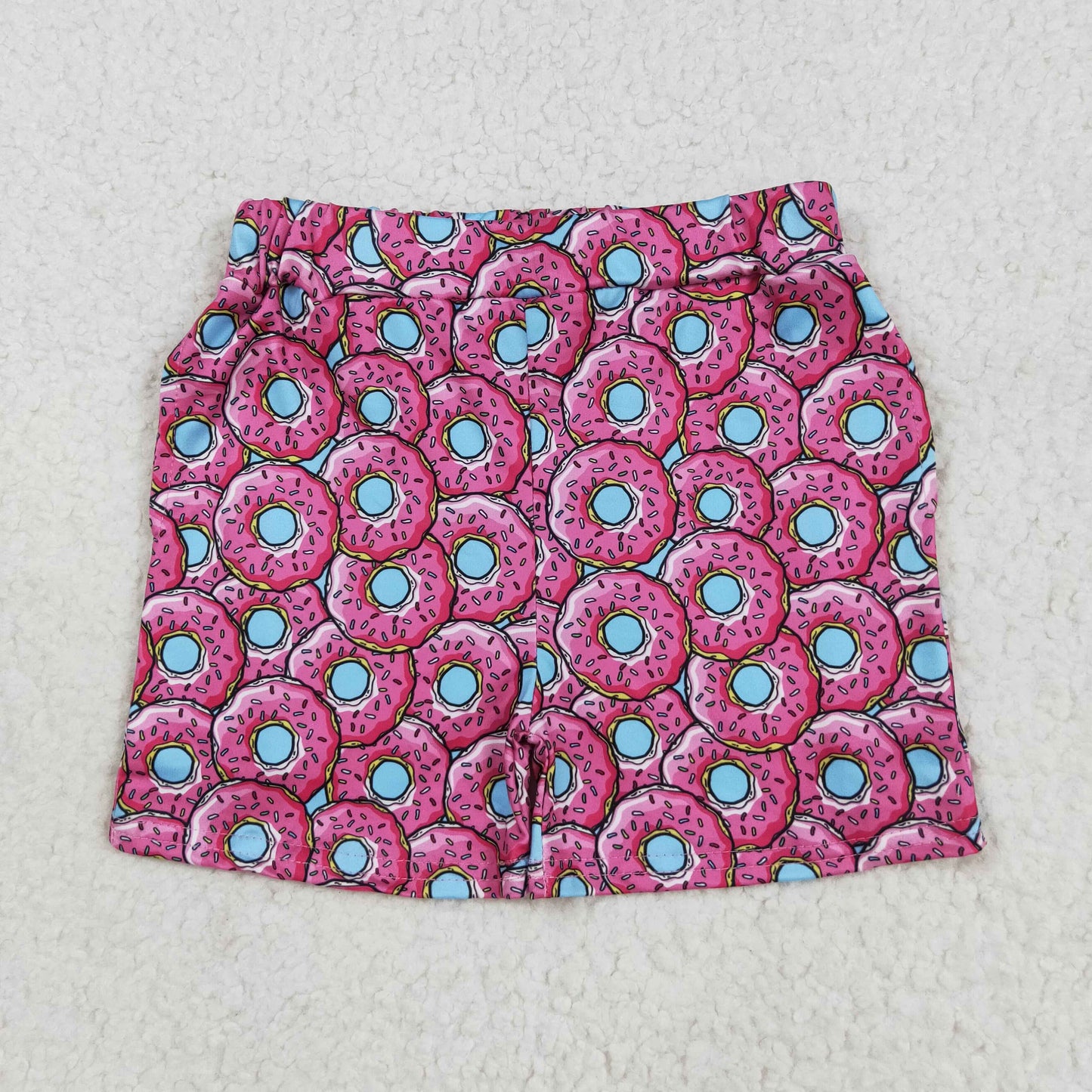 SS0632 Baby Girls Pink Donuts Summer Shorts Bottom 7.19