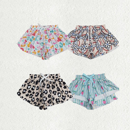 Sibling Baby Girls Skorts Ruffle Summer Shorts Bottoms 5.24