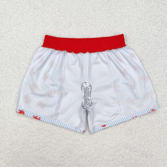 S0465 Baby Boys Summer Crab Beach Trunks Swimsuits Swimwear