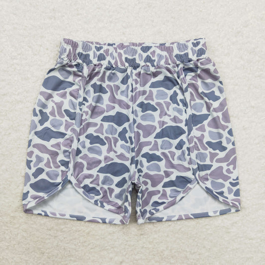 SS0363 Adult gray camouflage shorts