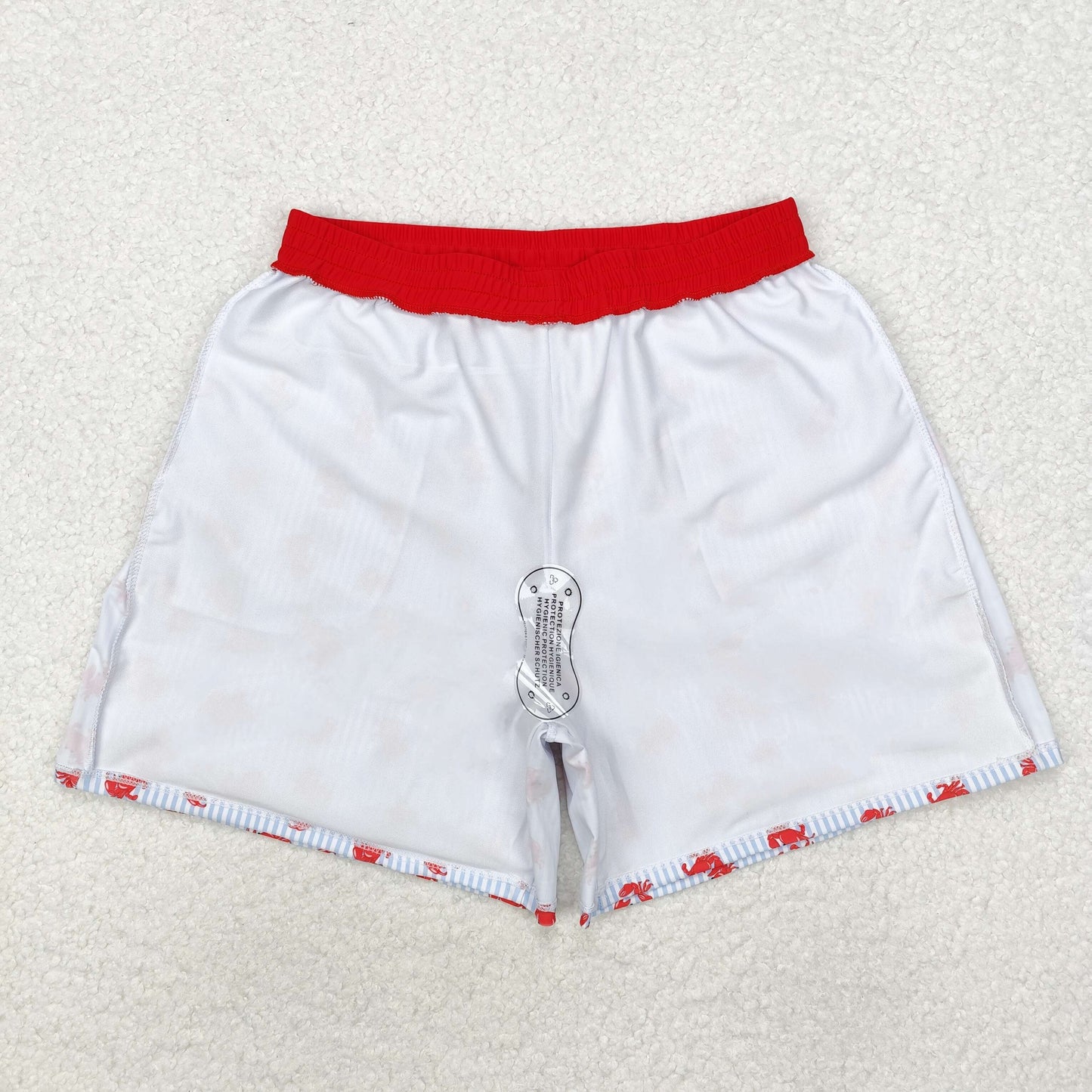 S0464 Adult Man Crabs Family Bottom Trunk Shorts Swimwear