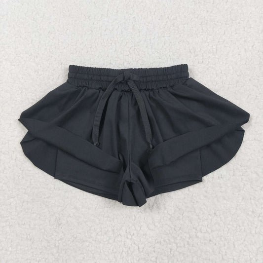 SS0551 Baby Girls Black Skort Shorts Bottoms 5.19