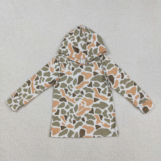 BT1313 Baby Boys Western Green Khaki Camo Hoodies Top C8.29
