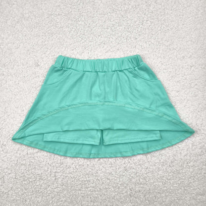 GLK0069 Baby Girls Green Pocket Yoga Active Wear Skort  4.29
