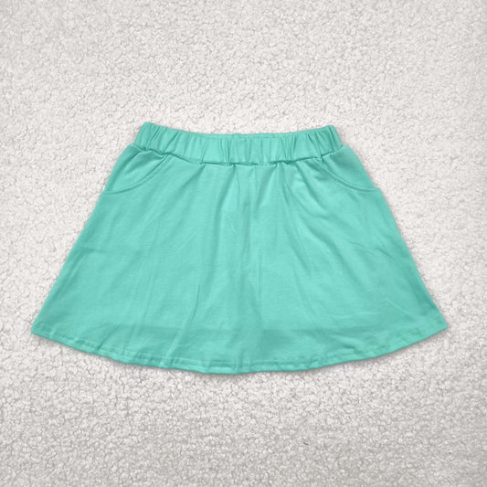 GLK0069 Baby Girls Green Pocket Yoga Active Wear Skort  4.29