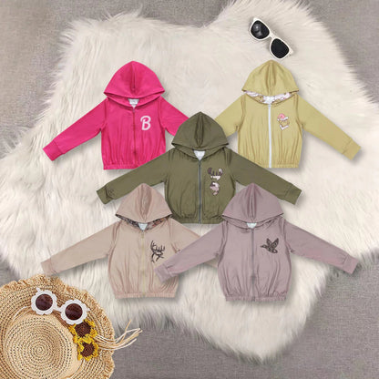 Sibling Baby Girls Camouflage Hunting Season Hooded Tops Cardigans Jackets 5.20
