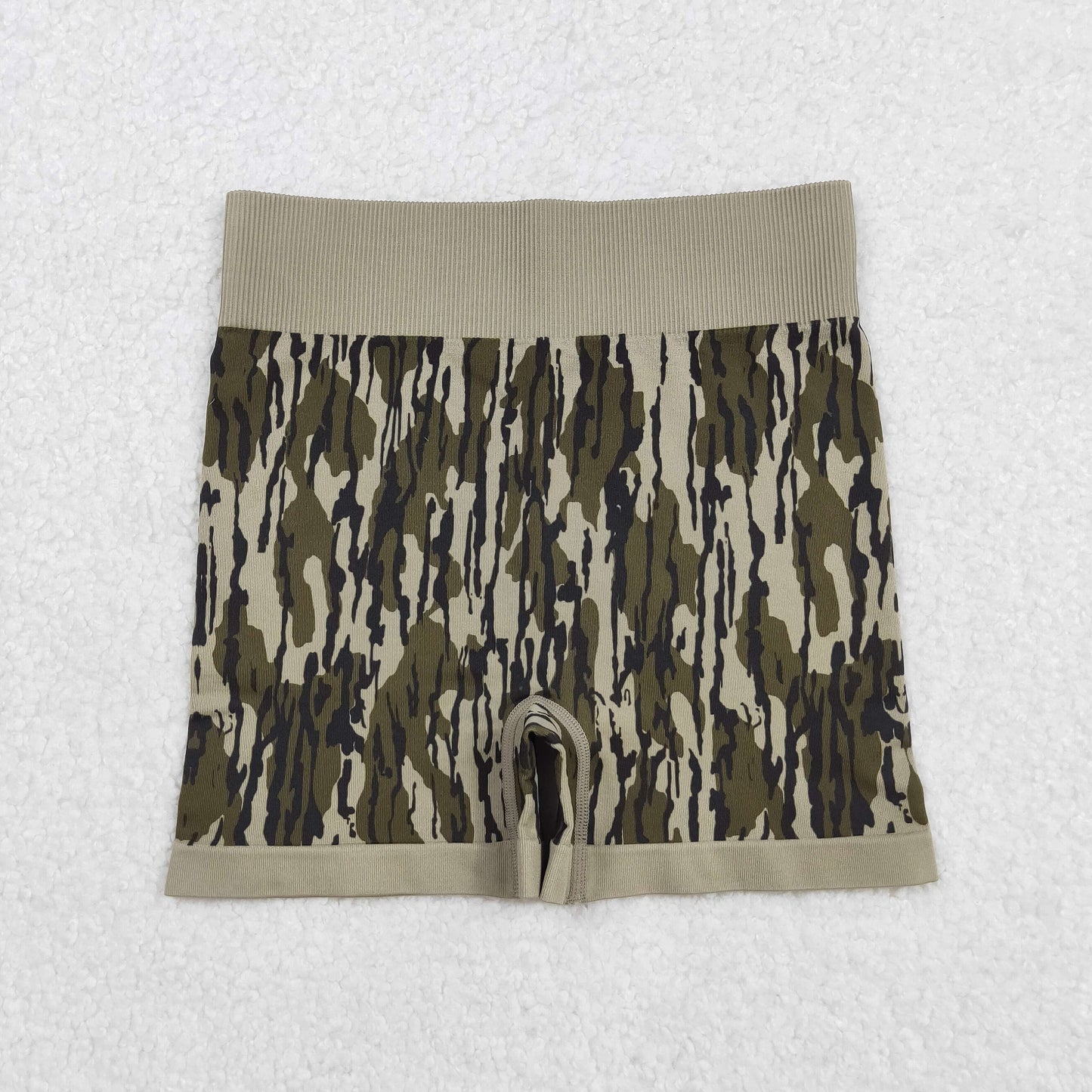 SS0642 Adult Women Bottomland Camo Knitted Yoga Bottoms C9.5