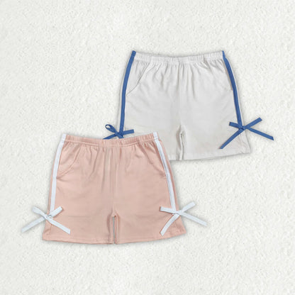 Sibling Baby Girls Cotton Bows Sports Shorts Bottoms 4.15