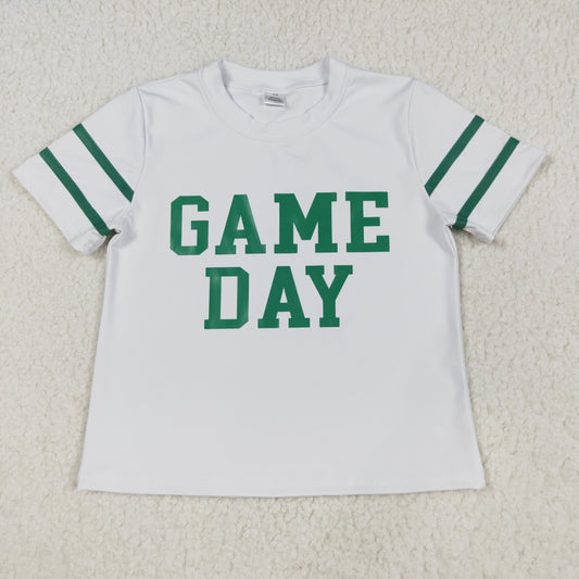 GT1103 Baby Girls Green Game Day Yoga Active Team Tee Shirts Top C8.21