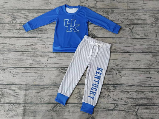 Baby Boys UK Team Long Sleeve Top Pants Clothes Sets preorder(moq 3)