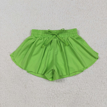 SS0548 Baby Girls Green Skort Shorts Bottoms 5.27