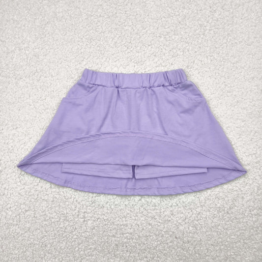 GLK0067 Baby Girls Lavender Pocket Yoga Active Wear Skort 4.30