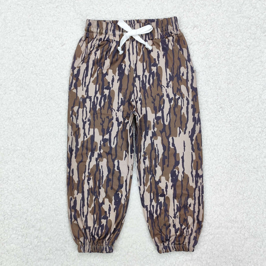 P0649 Baby Boys Bottomland Camo Pocket Bottoms Jogger Pants