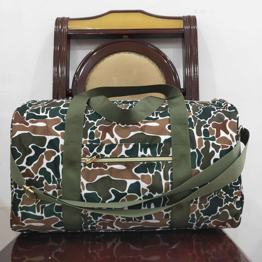 BA0264 Tote Bag Camo Beige Green sports bag tote