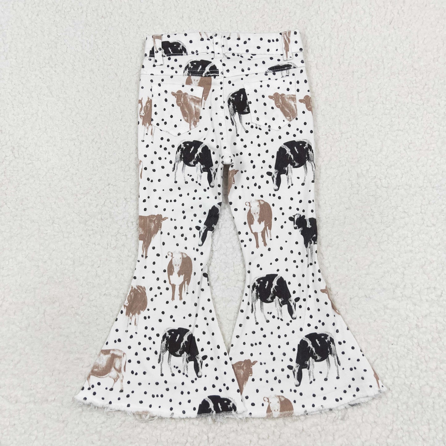 P0452 Cow polka dot jeans